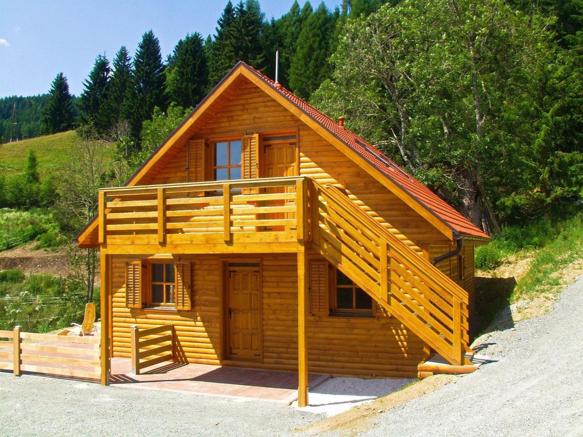 Detached Wooden Chalet In Liebenfels Carinthia Near The Simonh He Ski Area ภายนอก รูปภาพ